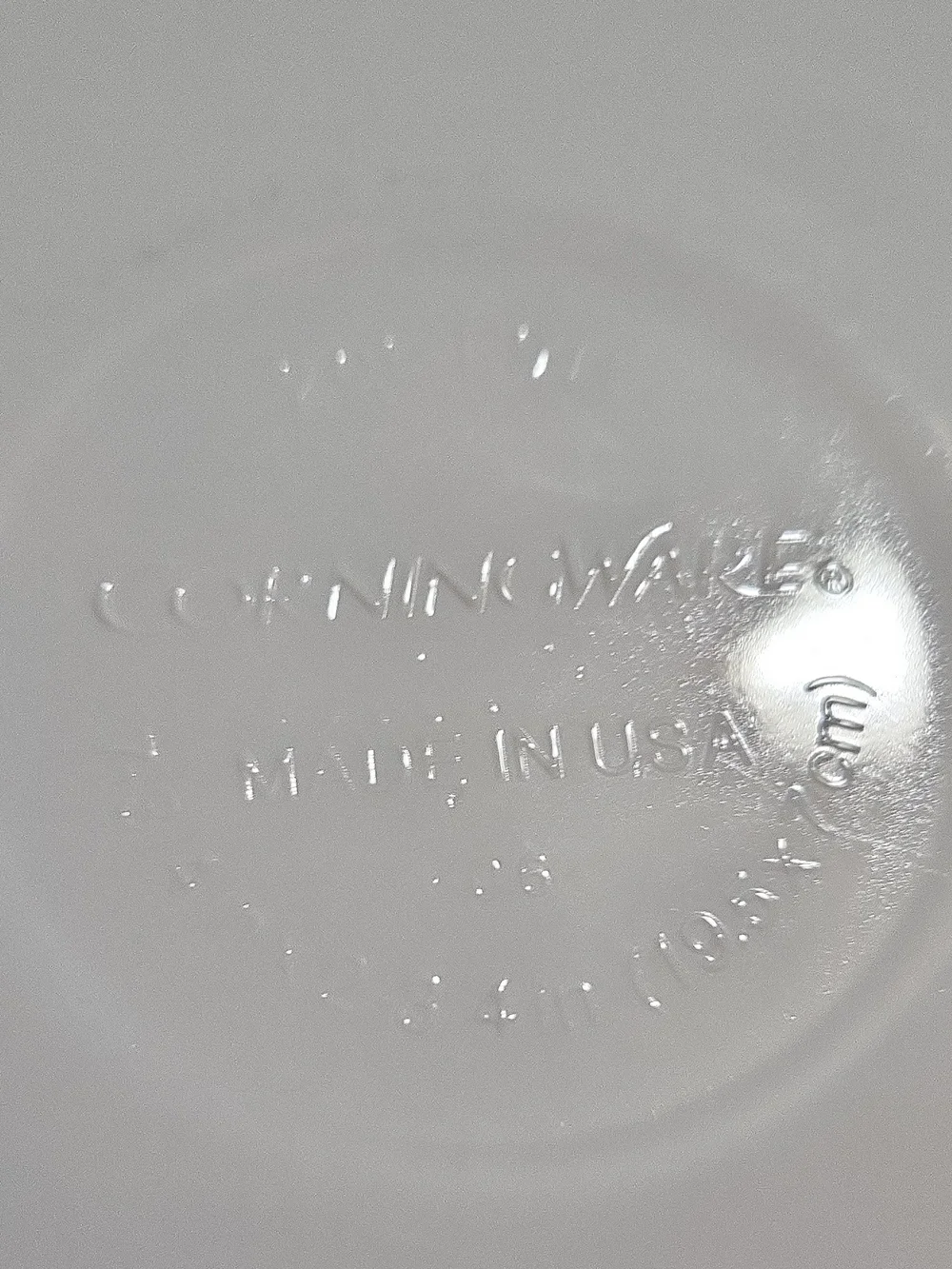 Corningware White Porcelain Casserole Dish And Quiche Dish
